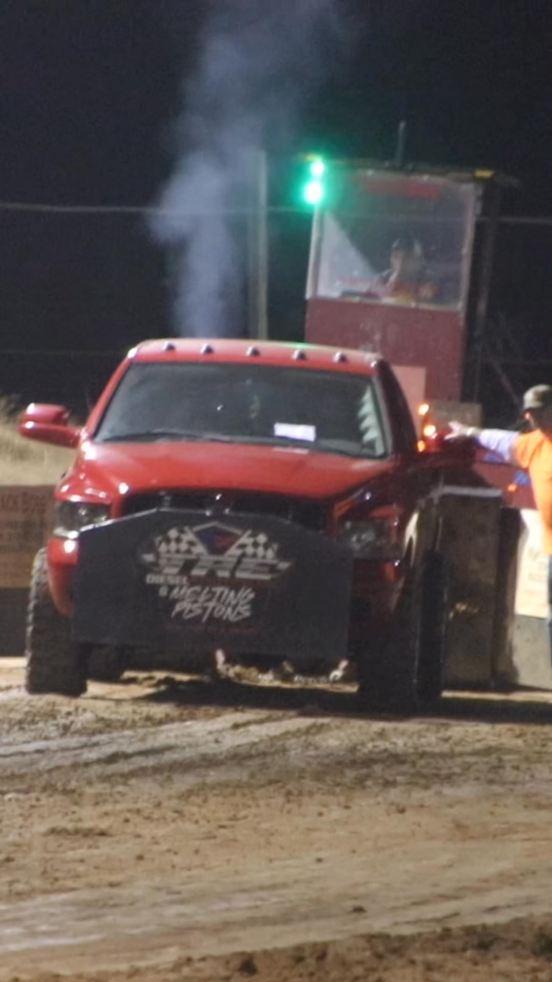 Nathan Williams taking his Dodge Ram on a pass in Elizabeth City NC ...