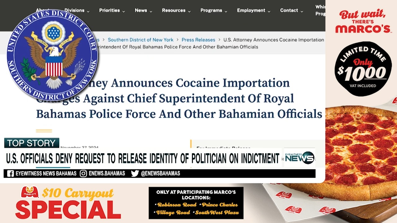 U.S. officials deny request to release identity of politician on ...