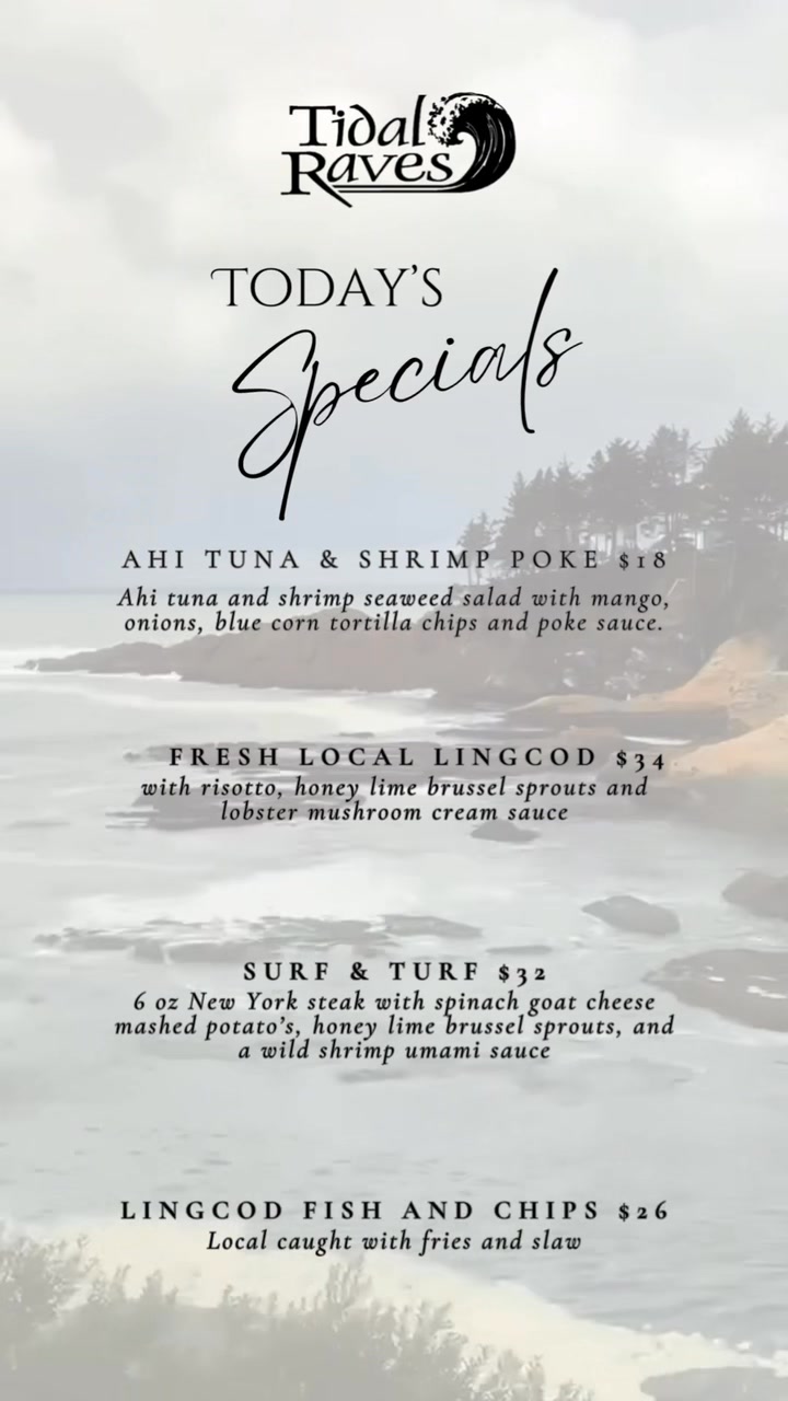 Tidal Raves | Depoe Bay OR