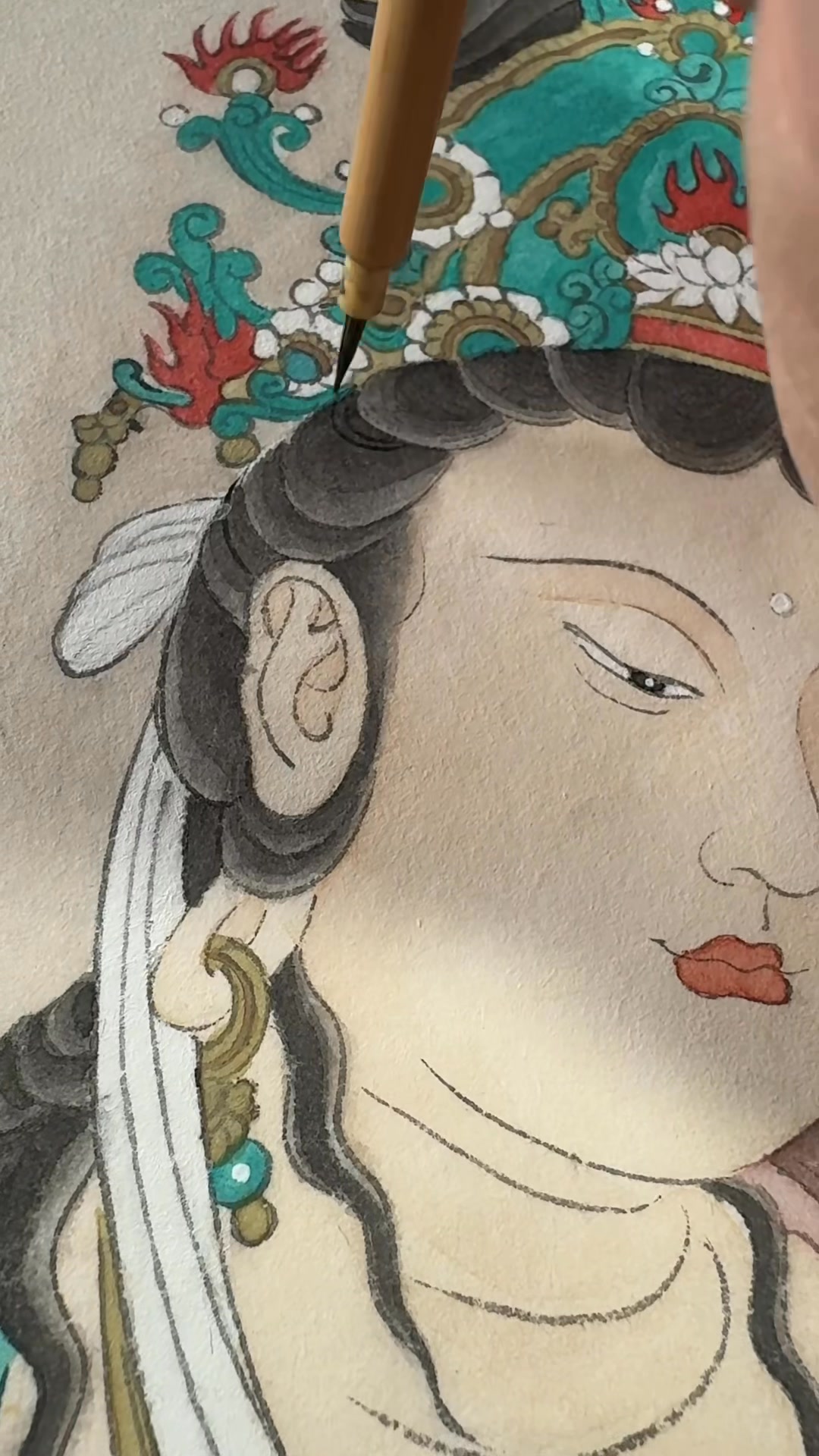 Share three Chinese paintings 翡車看材 だ 春 な 後 ل 學 ام 蛋 اه