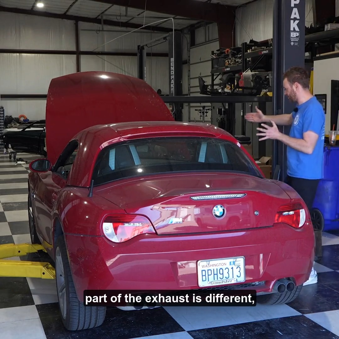 Adding a Euro-spec exhaust to my US spec BMW Z4 M | M539 Restorations ...