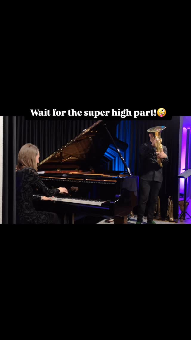 The super high note is a concert a‘‘‘ ! And this piece was our encore ...