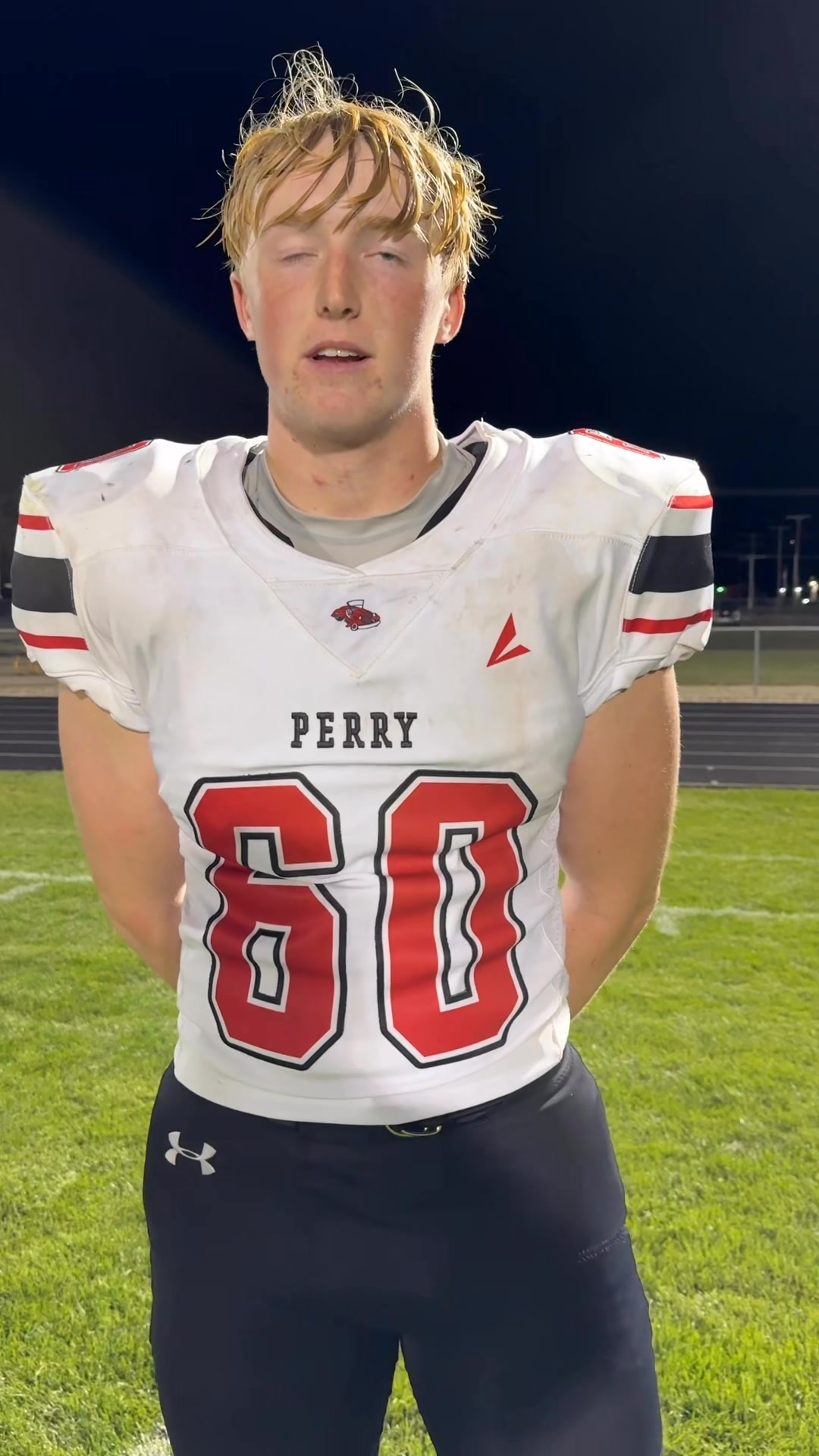 Perry varsity football went on the road last night and beat CMAC rival ...
