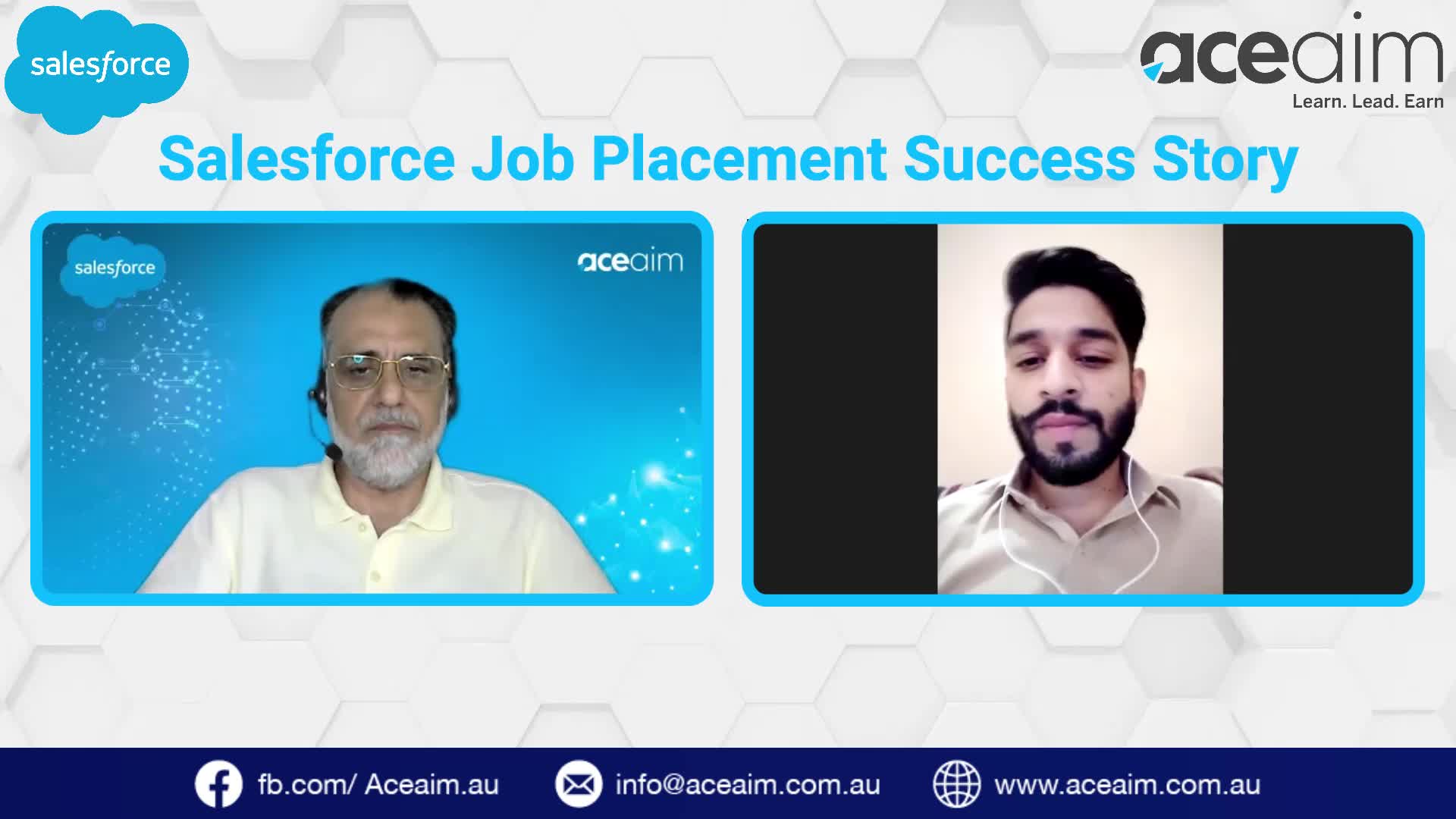 AceAim's Salesforce Graduate Program Success Stories - Waleed Siddiq ...