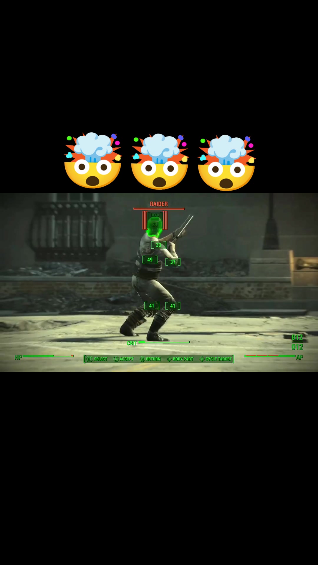Nice head explosion in Fallout 4. I think that's next for me for a bit ...