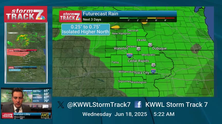 Rain! There is quite a bit of it outside this morning. We'll continue ...