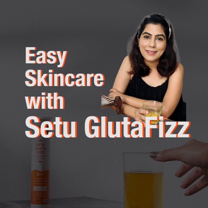 Leena Thakker recommends Setu Nutrition GlutaFizz, a daily beauty drink that heals the skin from within, and it's a dermatologist recommended ingredient! Grab this stellar product at 50% off now! Know more