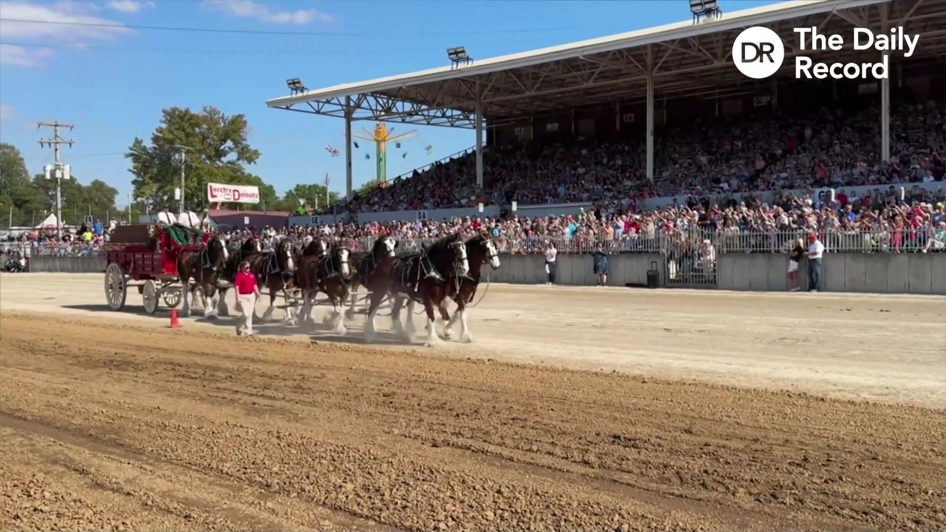 The king of horses, the Clydesdales, made a return trip to the Wayne ...