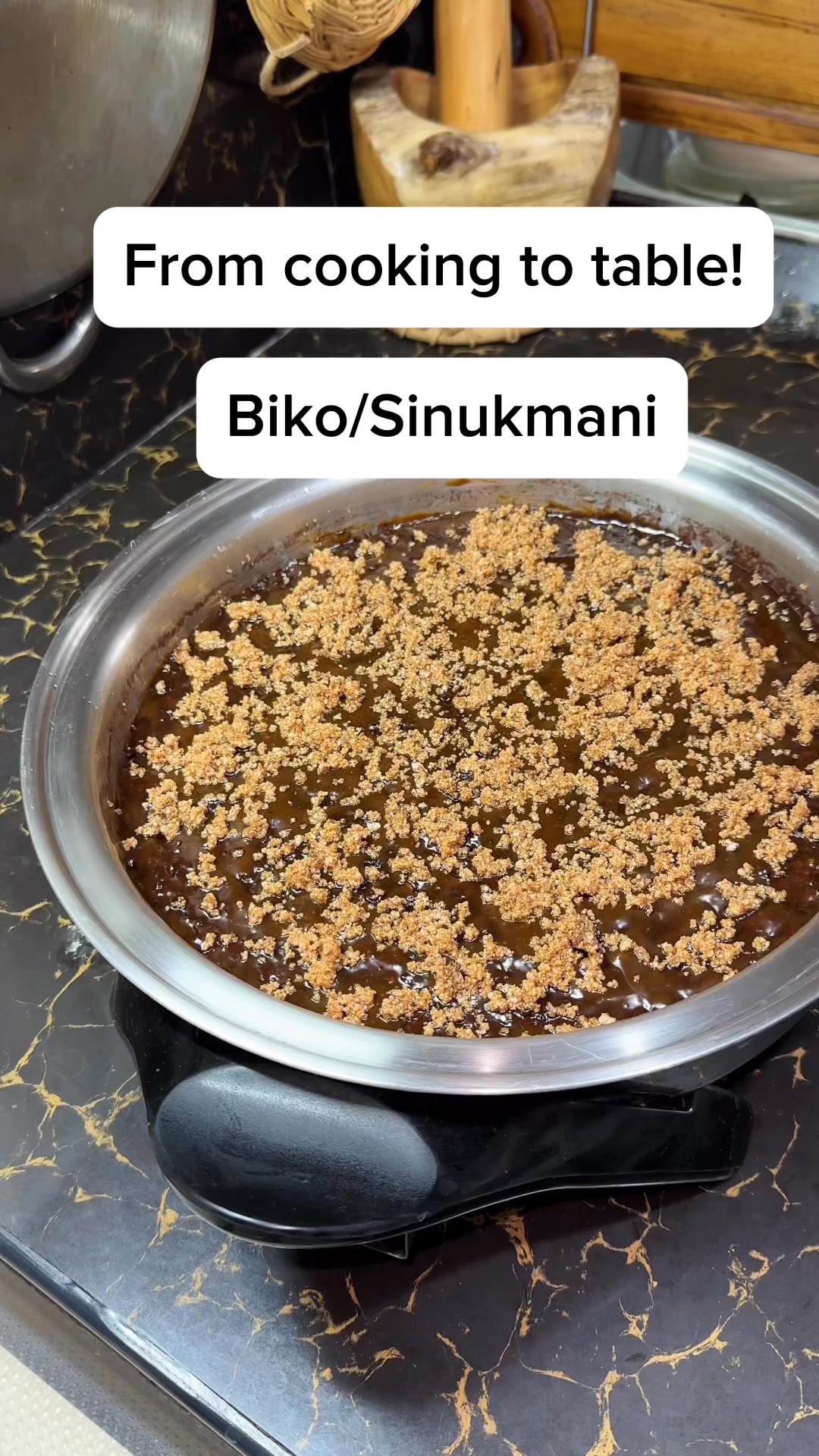 One pot lang para wala masyadong marami hugasin🤭 #biko #sinukmani # ...
