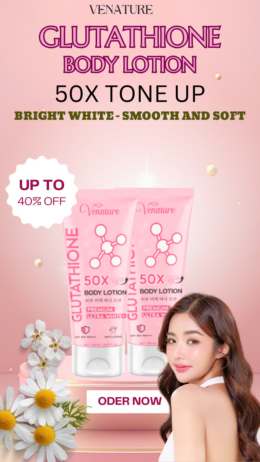 glutathione 50x tone up body lotion Want soft, smooth, and blemish-free skin? ✨ Try our Original Glutathion cream to target 4 major concerns in one step: 🤍 Fades hyperpigmentation 🤍 Restores glow 🤍 Balances 🤍 Deeply nourishes Supplements + Pantry Goods Volume:100mg – 5 vial lab pack (Save 5%) BPC-157 Research Peptide —