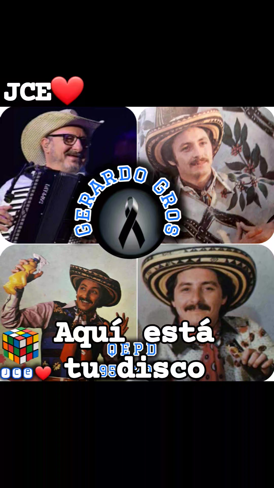 MURIÓ EL MÚSICO GERARDO GROS (QEPD) 1954-2025 -Julio Gerardo Gros ...