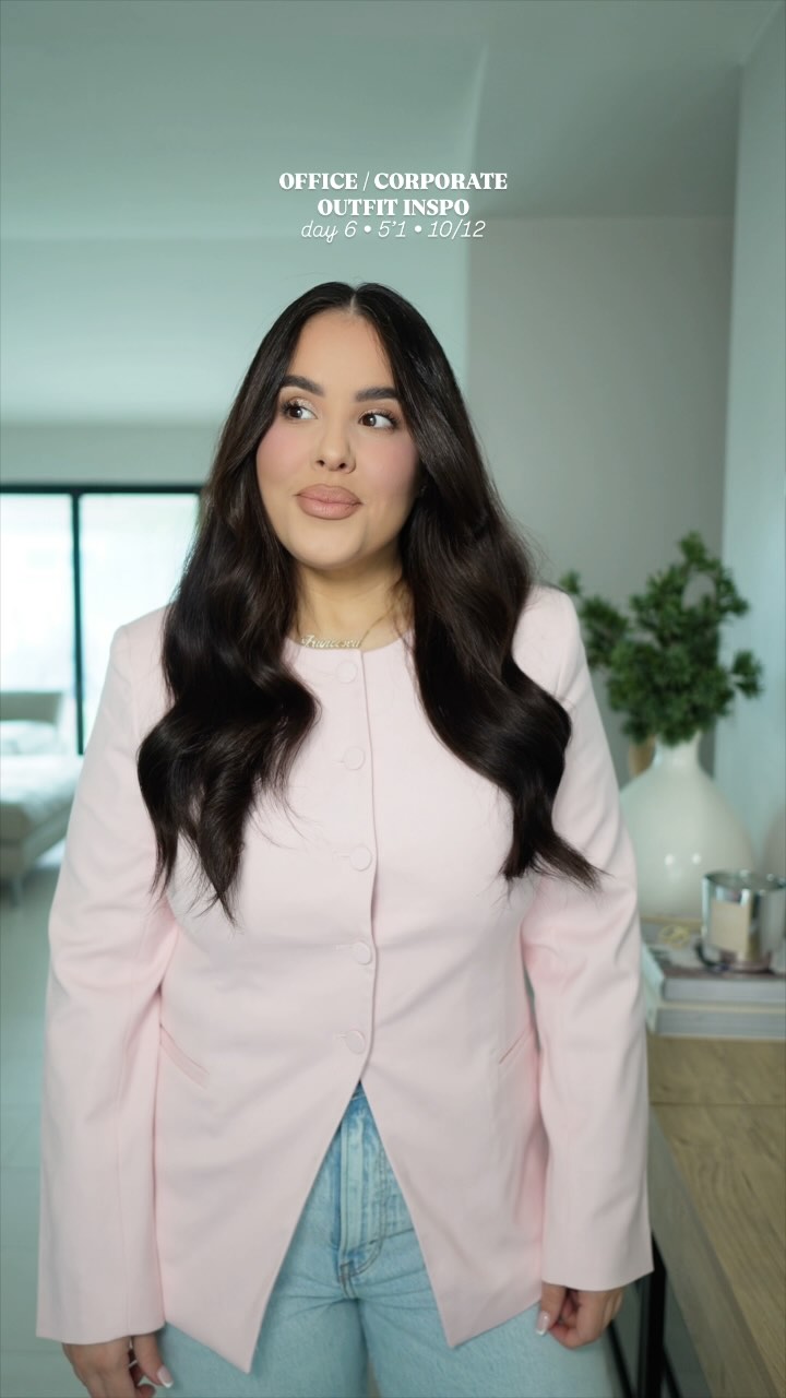 7 days of Midsize Office Wear Look Outfit Inspo | Day 6 👩🏻‍💼💼 Comment ...