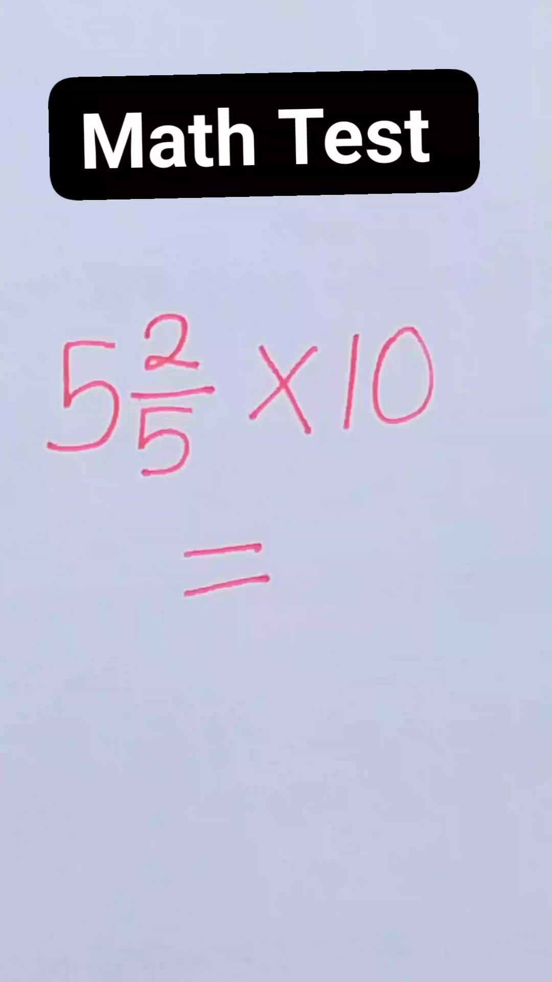 Simple math Challenge #learnwithdrvivian #iqtest #braintest # ...