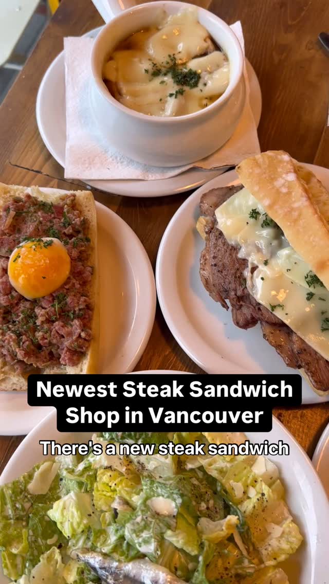 @stackhouse_steaksandwich recently opened on Davie Street and they are ...