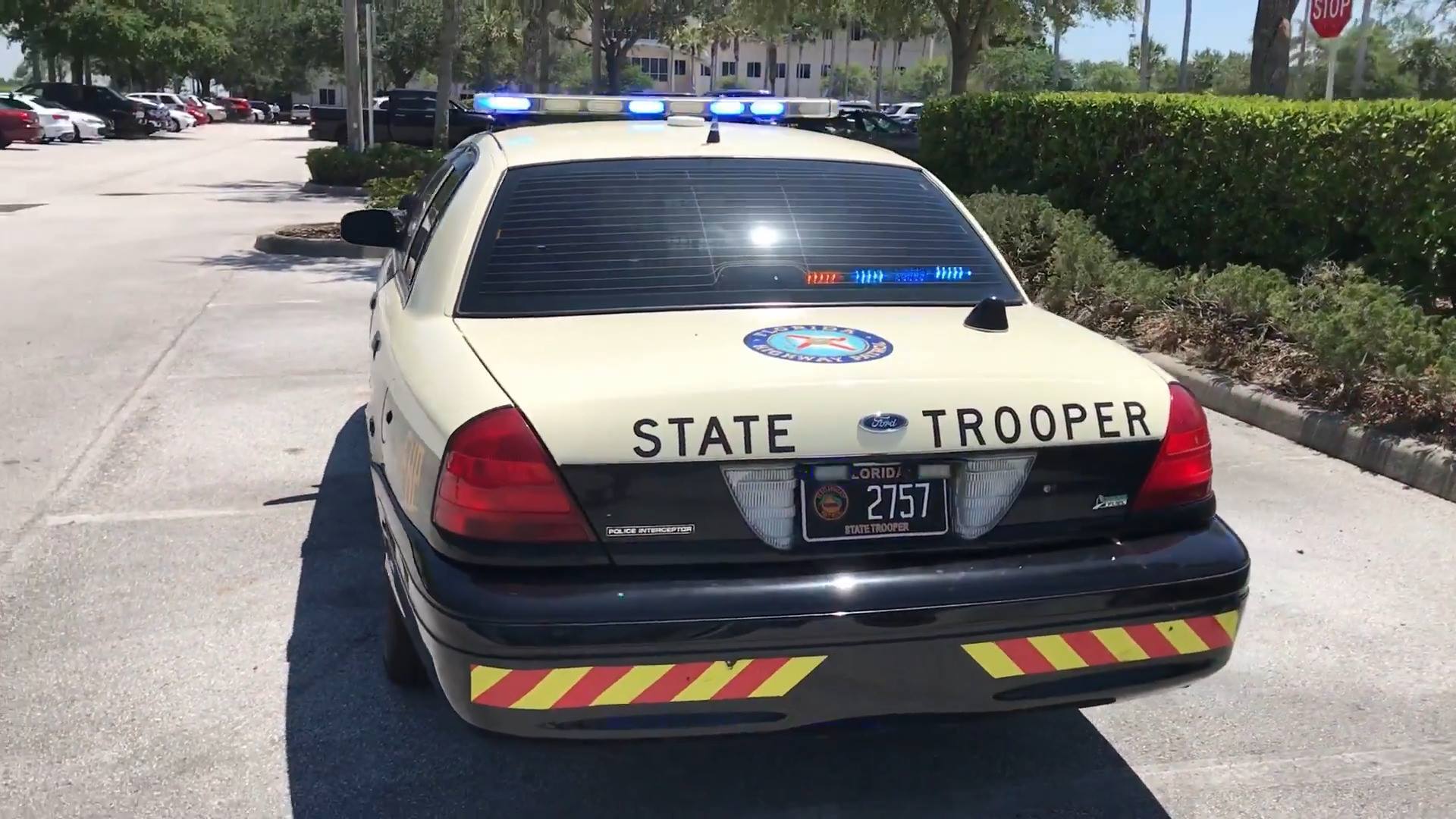 One of the last still in service rare Florida Highway Patrol Ford