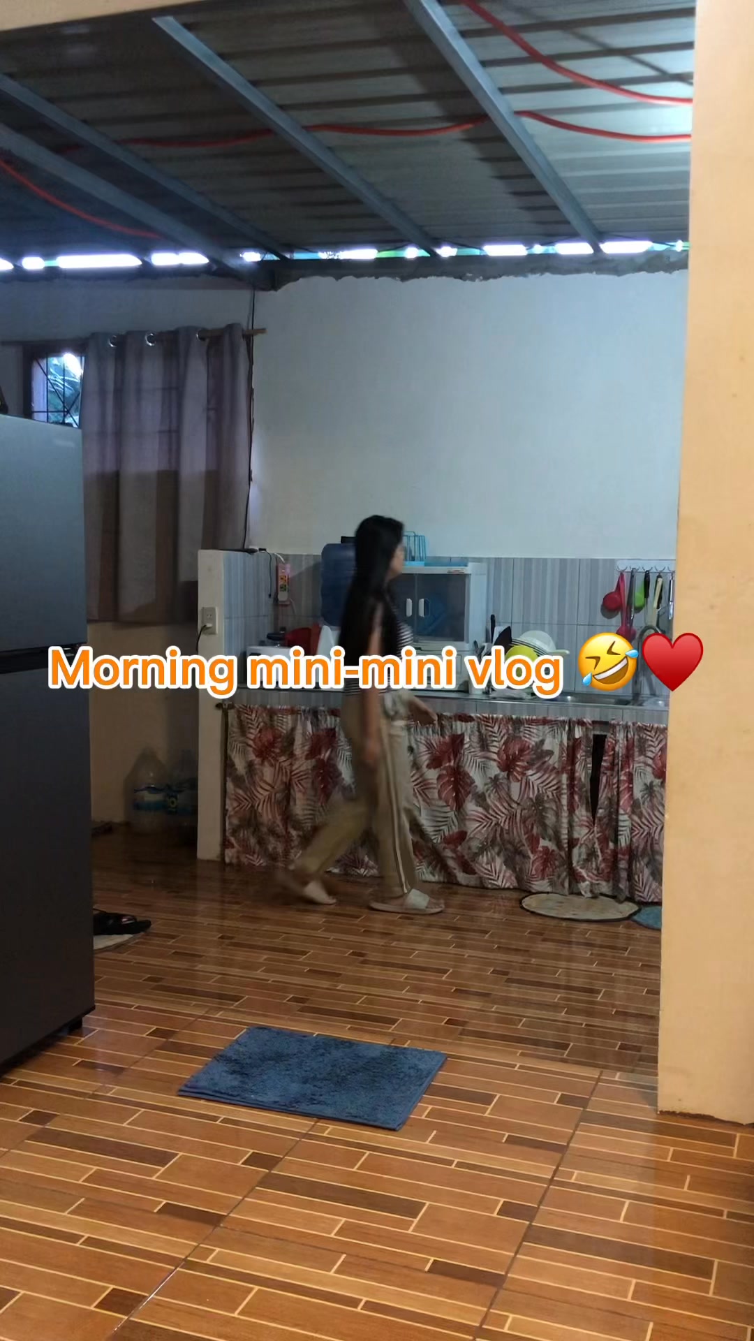 Morning MINI-MINI vlog 🤣♥️ Rey Jei #fbreelsfypシ゚viralシ #fbpost2025シ ...