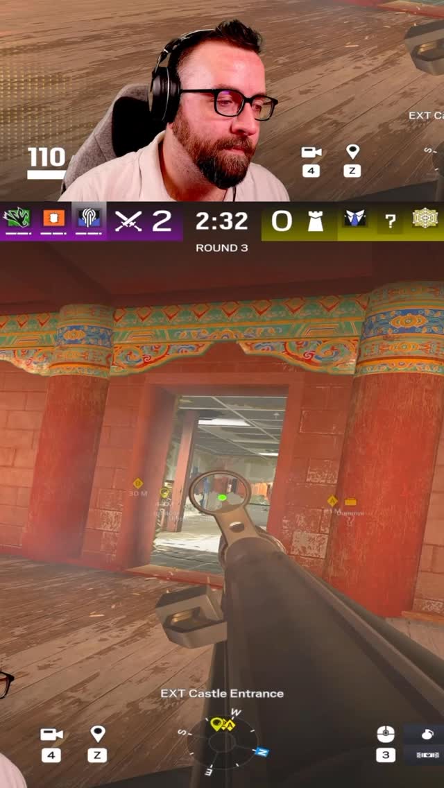 This DMR is CRAZY 😂 #rainbowsixsiege #siege #r6 #reels #explore #siegex ...