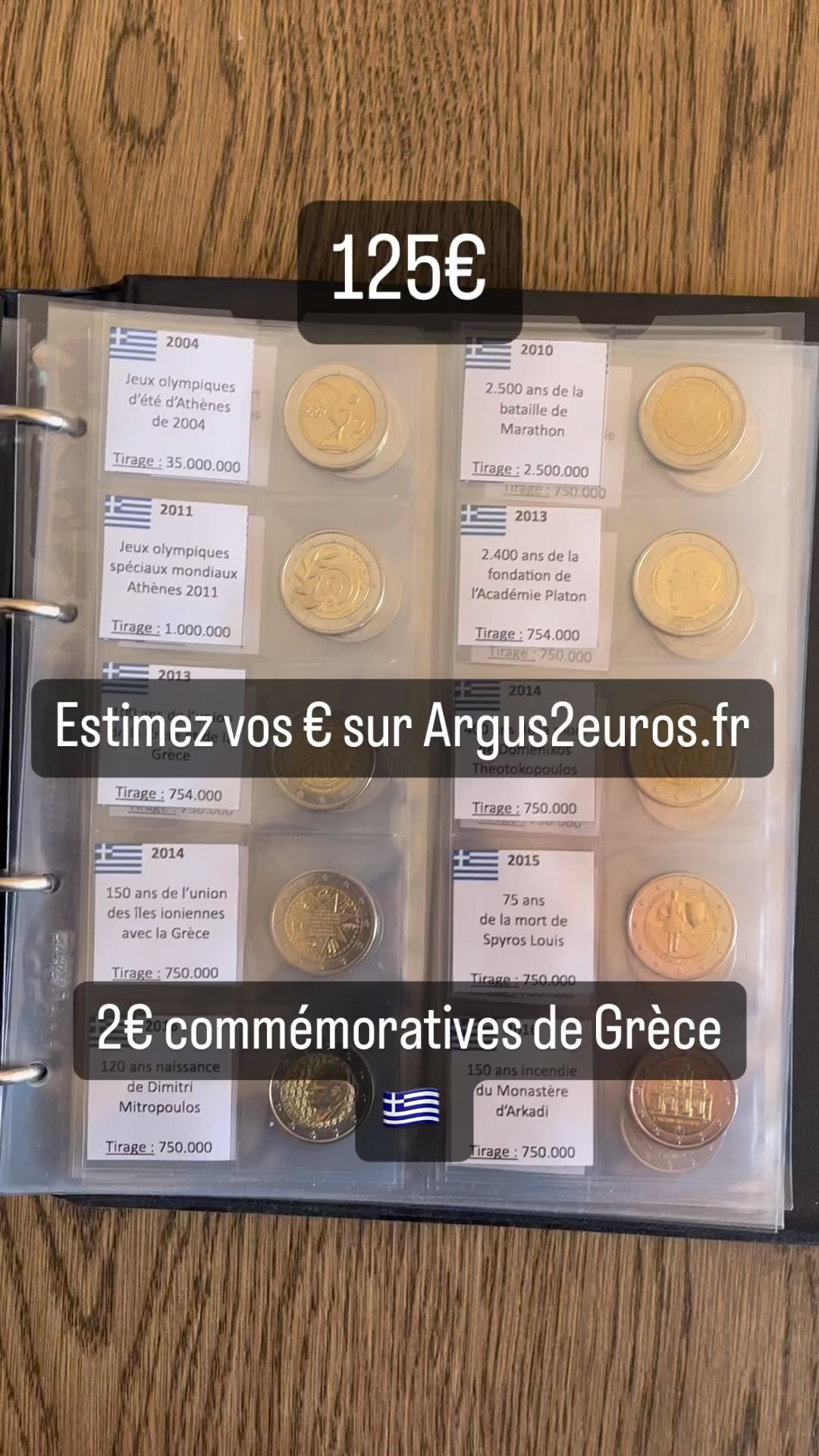 Voici toutes les pièces en euro commémoratives de la Grèce de 2004