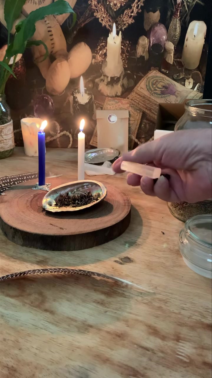 🍃🪄Come do a spell with me 🪄🍃 🌊 Abalone Shell Purification & Protection ...