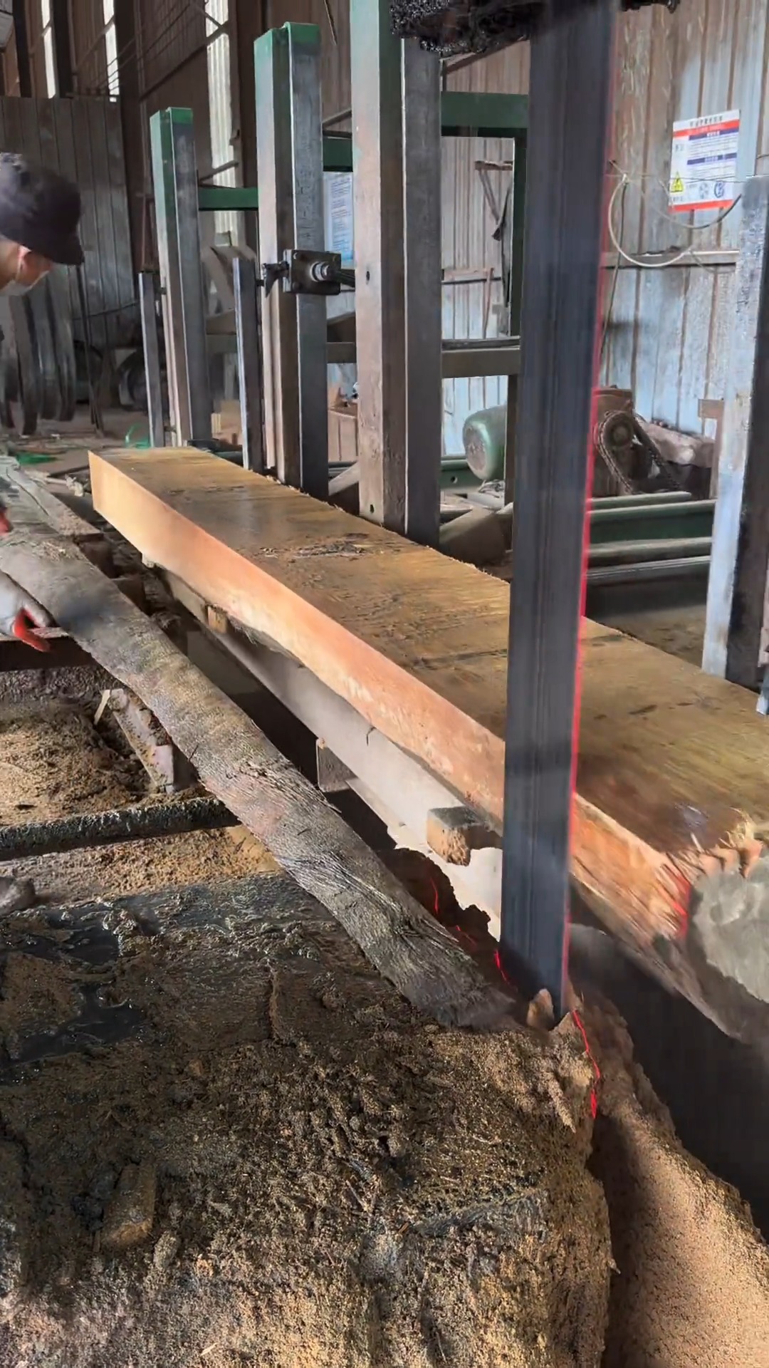 Precision Wood Slicing – Turning Timber into Perfection! 🪚🌲🔧 # ...
