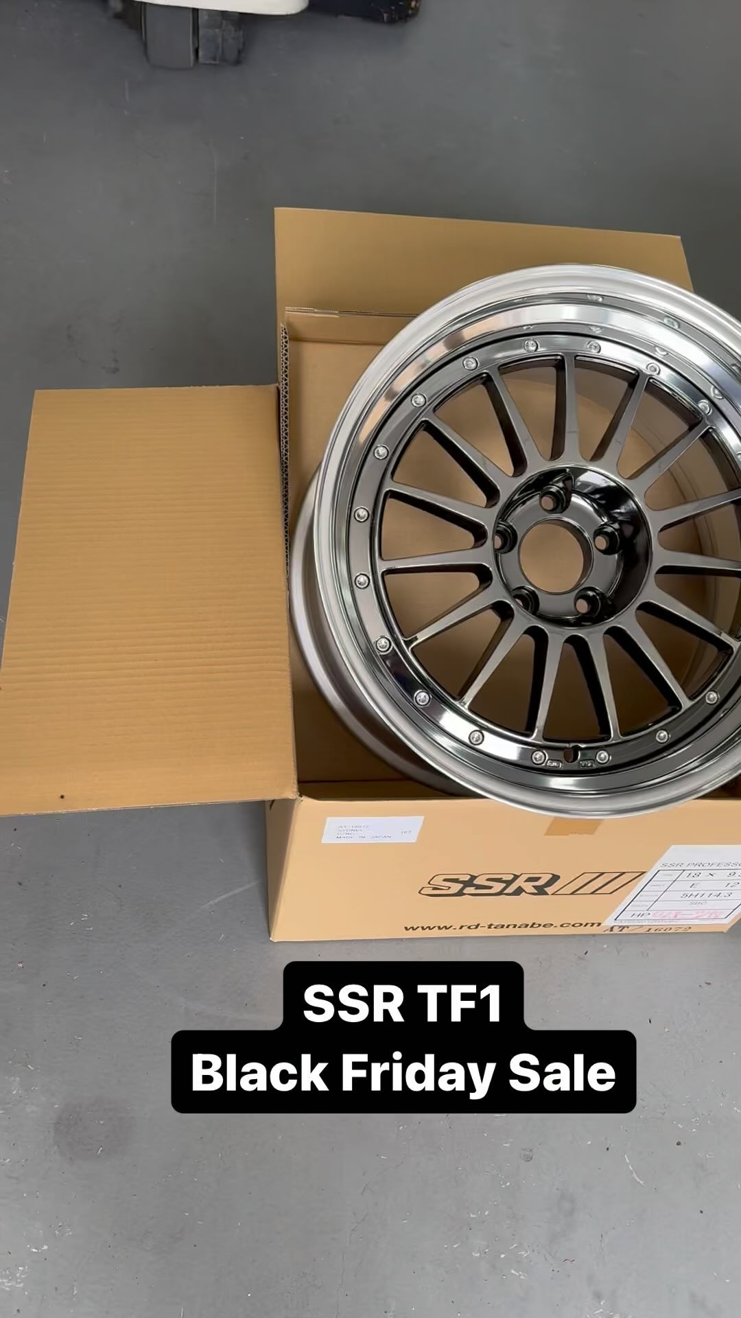 SSR Professor SP5 SPECTRUM SILVER On SALE!! SET 1 Size: 18 x 9.5 +25 HP ...