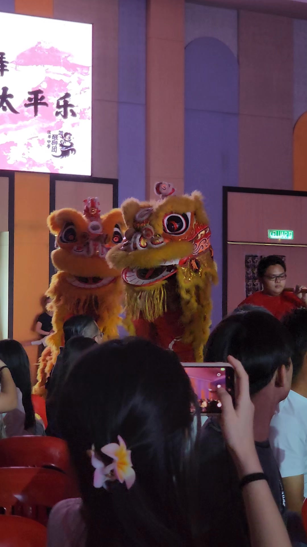 舞动狮魂 将由滨华中学醒狮团呈现 五方五土狮子舞 百四人歌太平乐 的缩影 5 Lion Dance Performance Pin Hwa ...