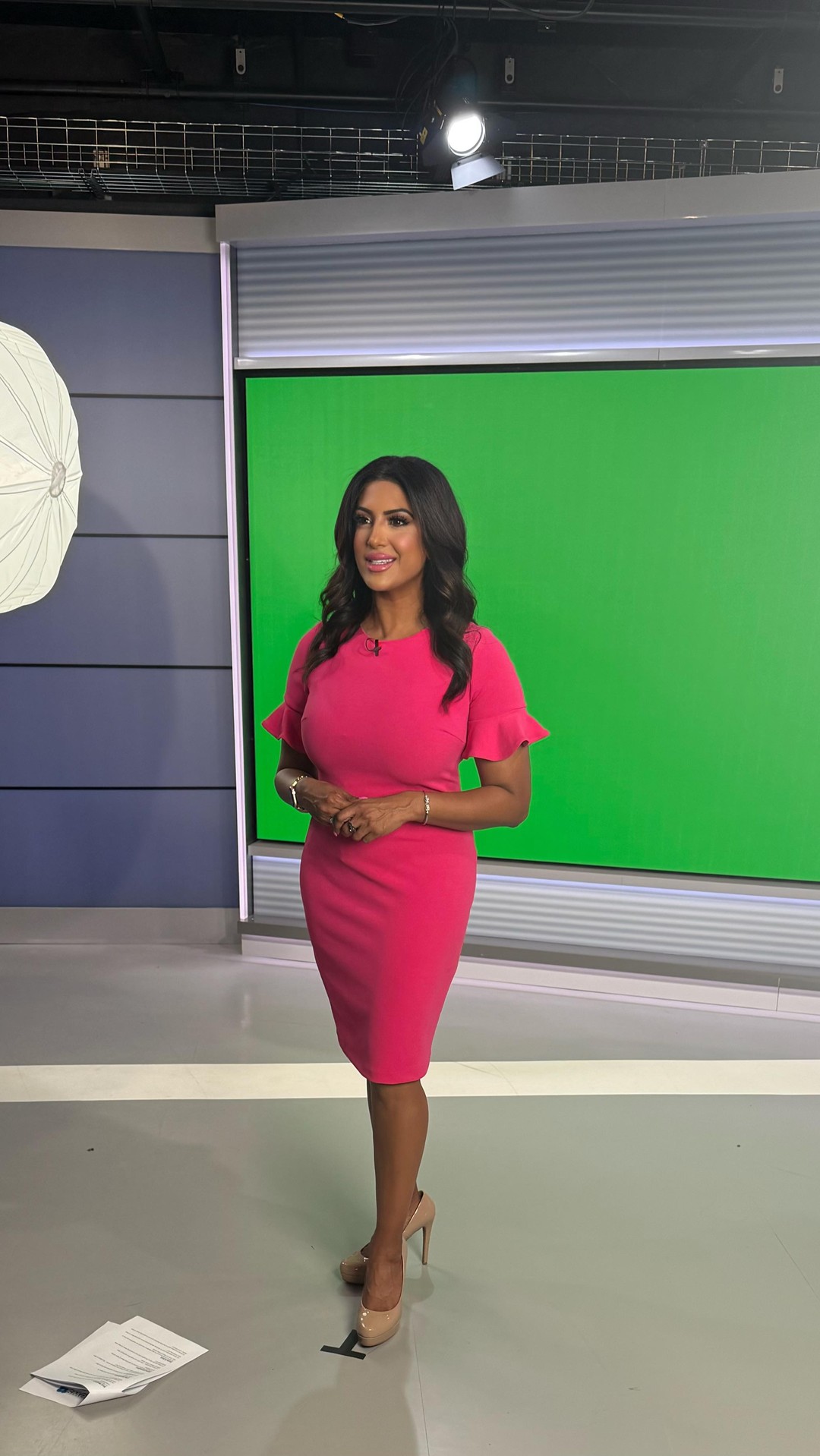 I spent the morning at News 12 doing headshots and promos with my ...