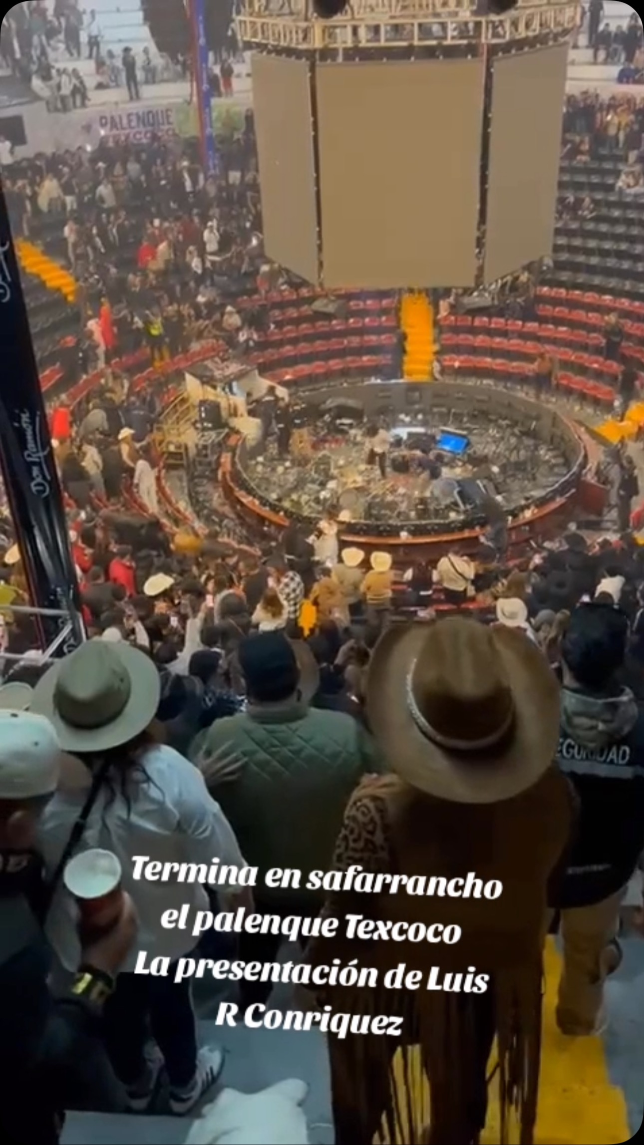Así terminó el concierto de luis r conriquez en la feria del caballo ...