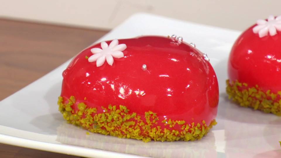 Flexipan Moule Cœur Silicone - Gâteau Chocolat, Sushi Cake, Dessert Saint Valentin Anniversaire - 120cl 3,5cm Profondeur