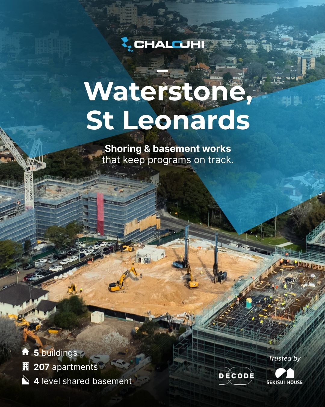 Waterstone, St Leonards — Basement & Shoring Update Chalouhi is ...