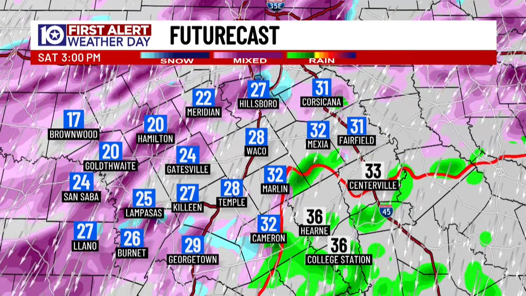 First Alert Weather Days have been issued for Saturday, Sunday, and ...