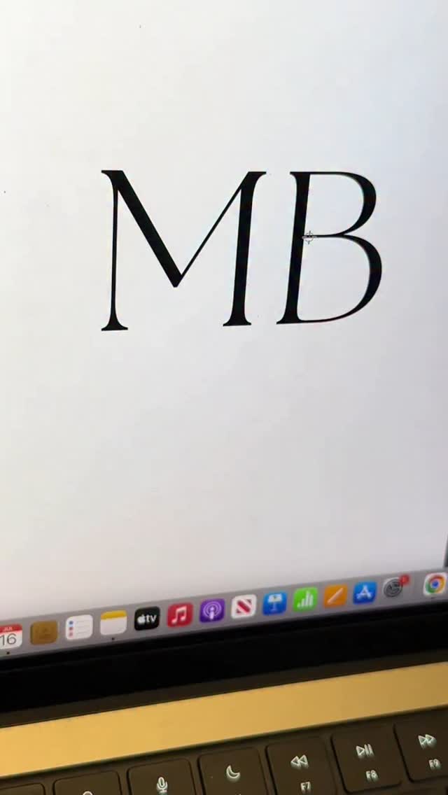 MB initial monogram - what are your initials | Dani by Dsgn | Facebook