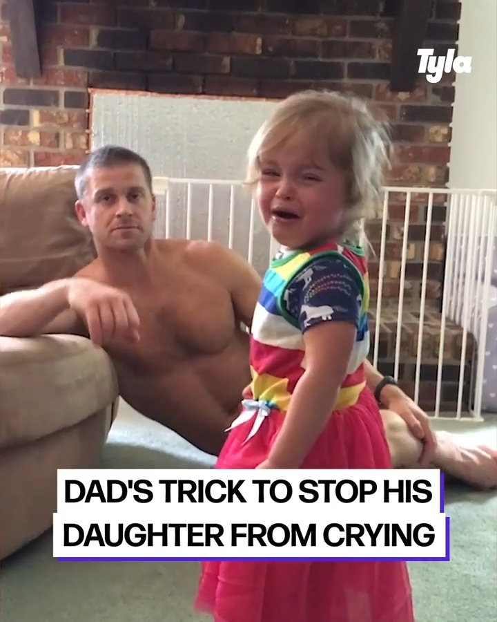 dad-has-great-trick-to-stop-daughter-from-crying-one-to-try-with-your