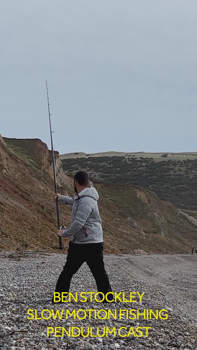 Watch as Ben Stockley shows off his expert fishing pendulum cast in ...