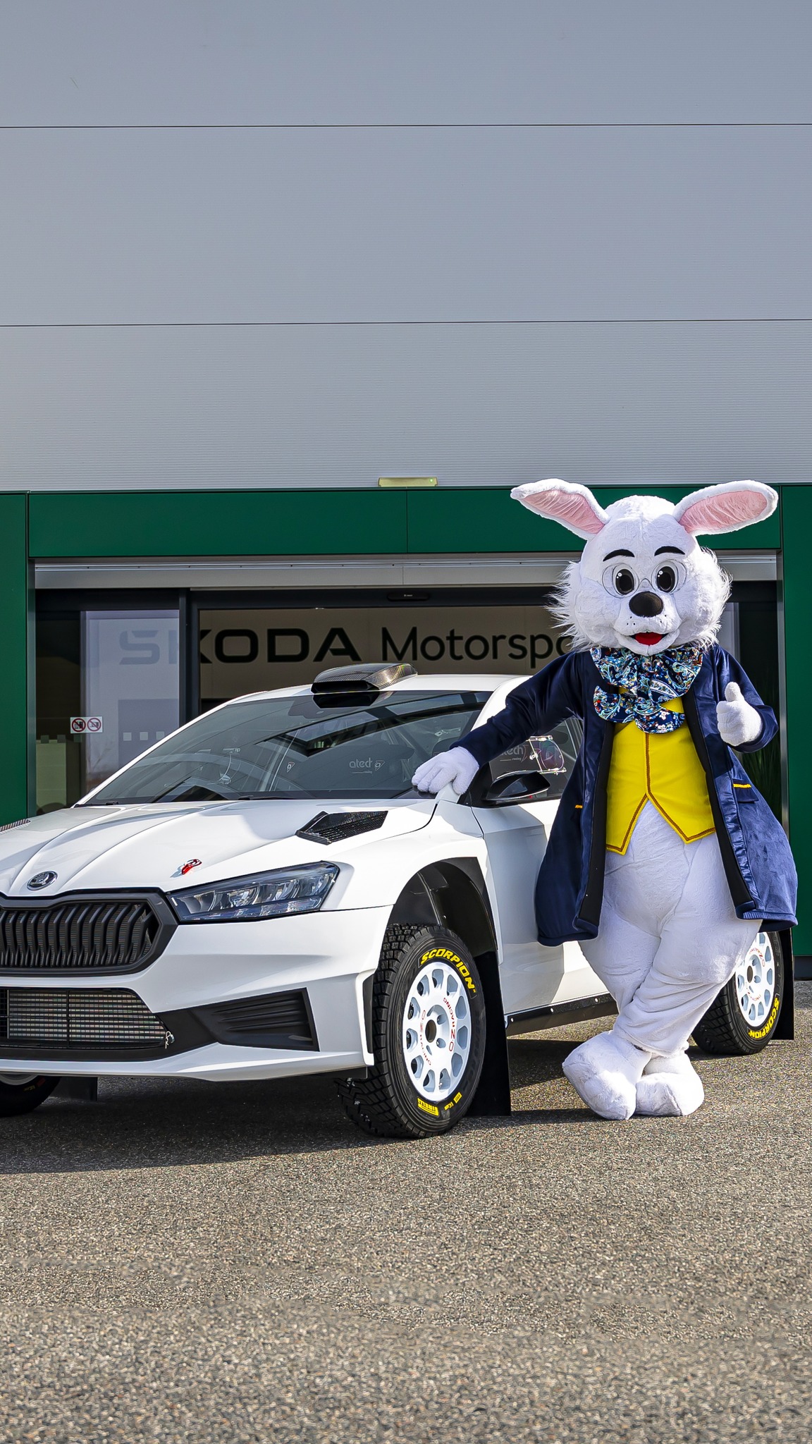 Guess who just hopped into a new ride? 🐰🧺🥚 Congrats to the Easter Bunny ...