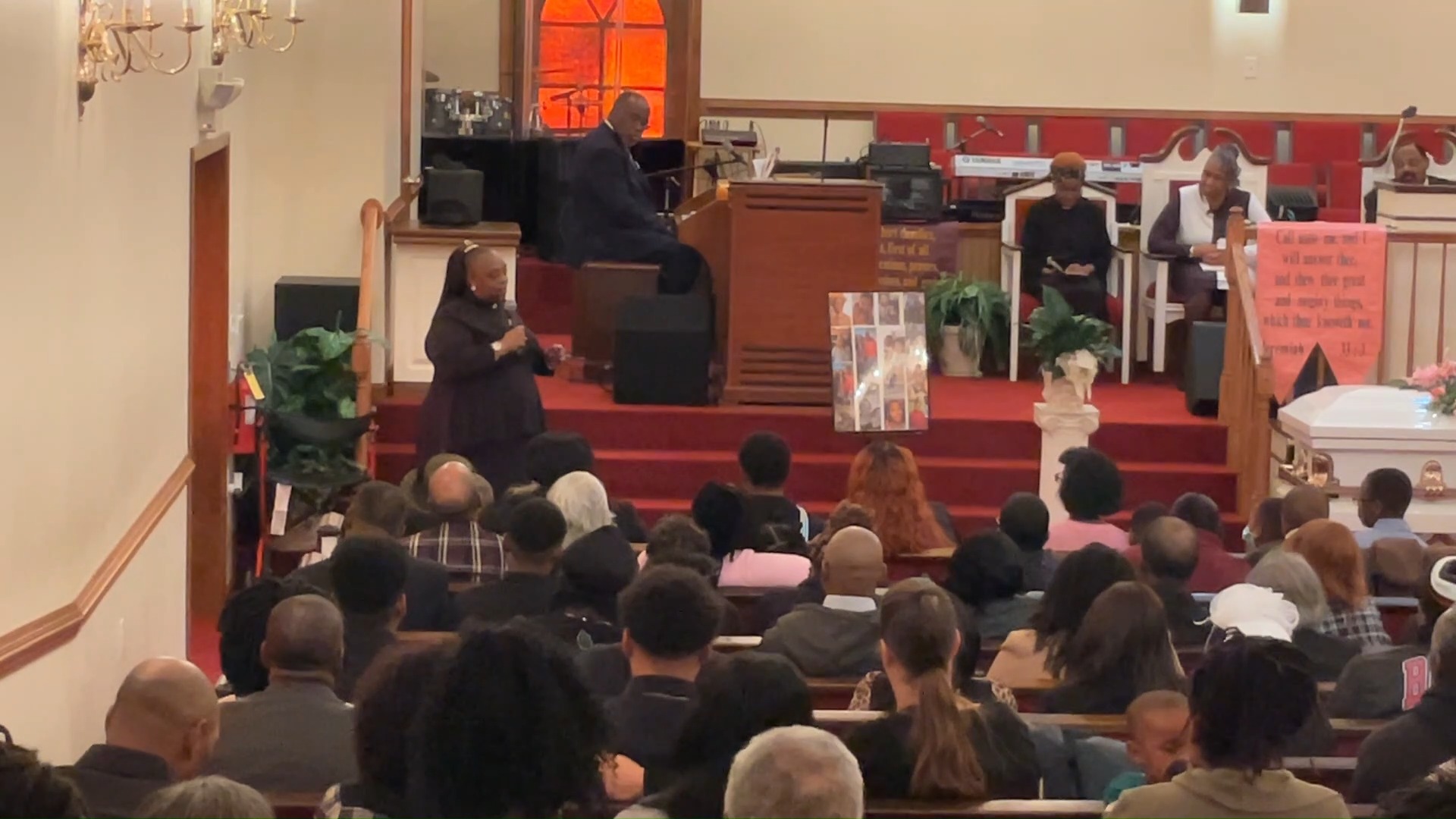 Chrishawna Lee's Funeral Service