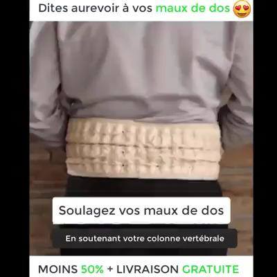 Ceinture De Décompression Dorsale Taille S - Dispositif De Traction Lombaire - Neuf