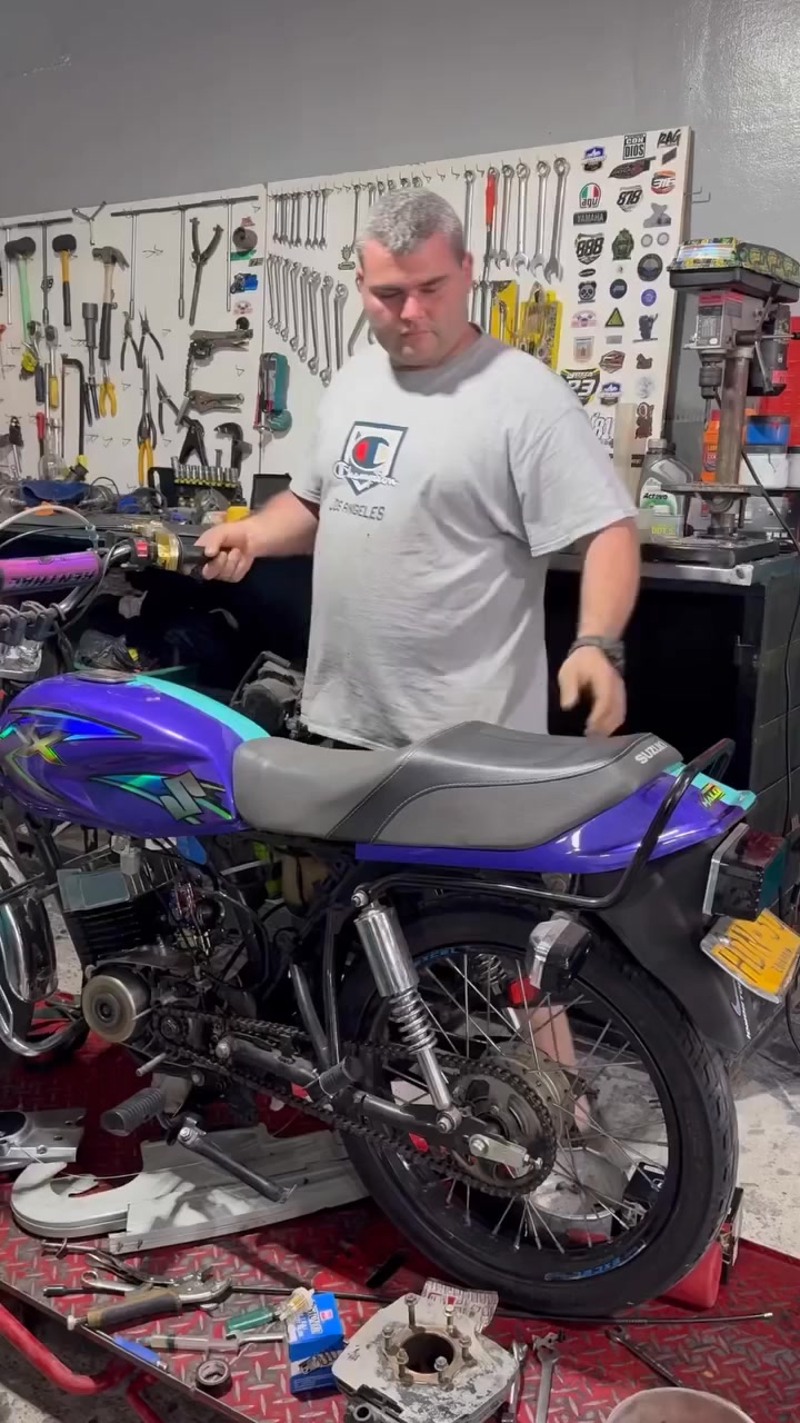 Ax lista para el candeleo 🇯🇵🚀⚡️🔥 #ax100 #suzukiax100 #ax115 # ...