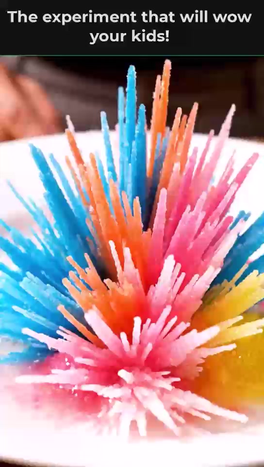 Fireworks Rainbow Sugar Explosion A dazzling, fizzy, color-filled ...