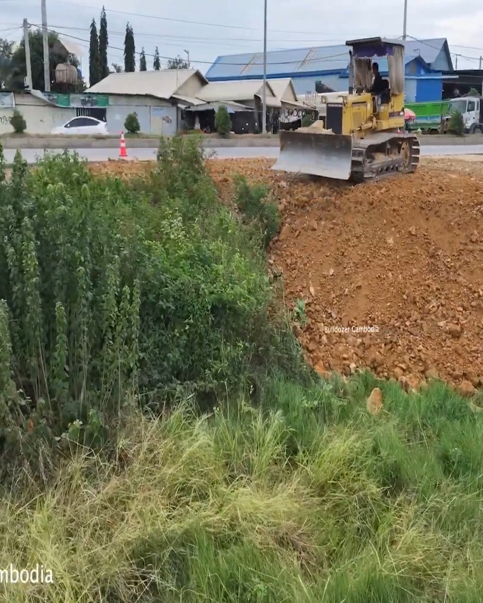 New Project in Action | Dozer D31P Bulldozer Clearing the Forest . . # ...