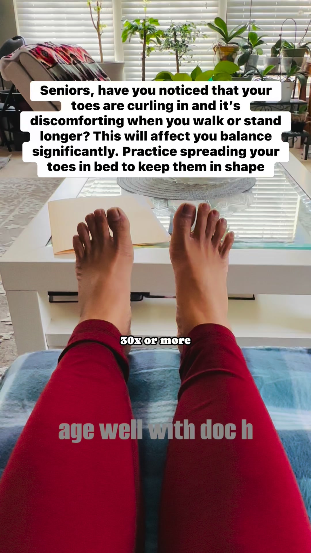 Doc H. - When TOES are curling in #wellness #HealthTips... | Facebook
