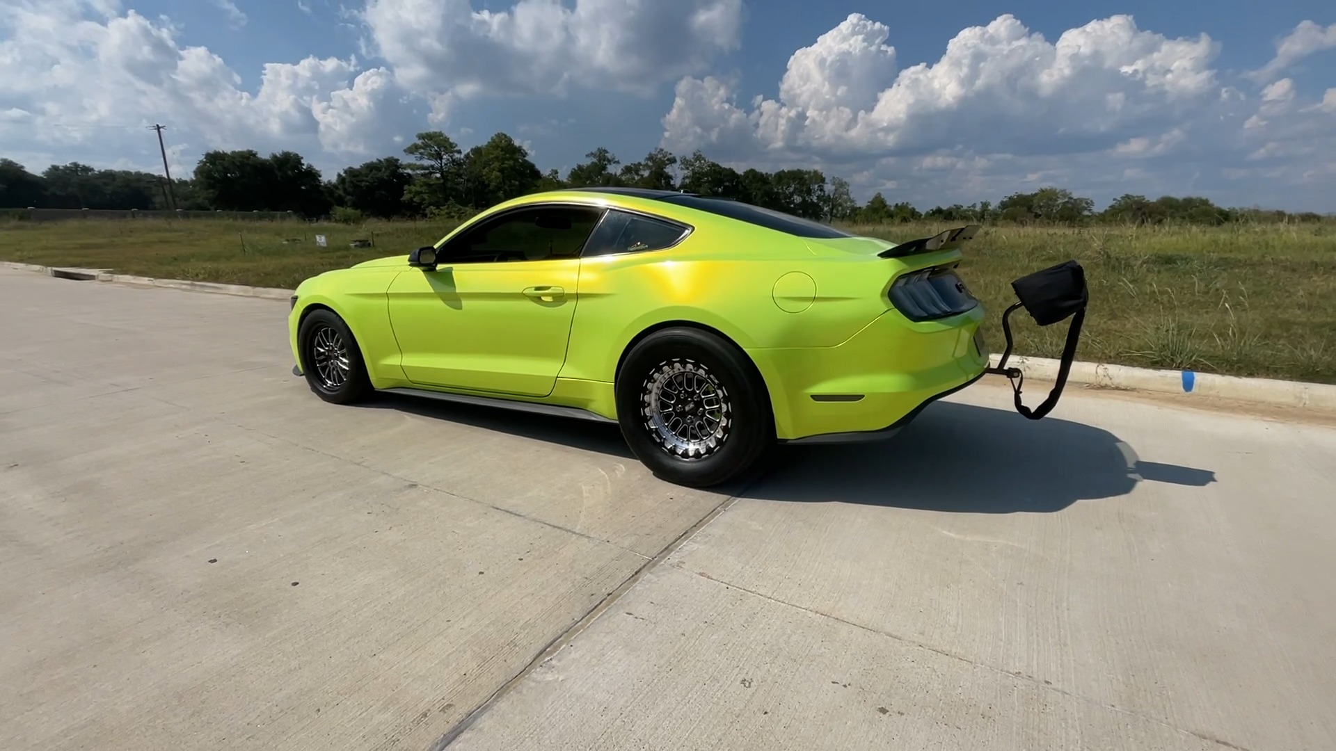 Lund Racing tuned Mustang with PCMTEC MultiTune. Twin turbo 5.0 with ...