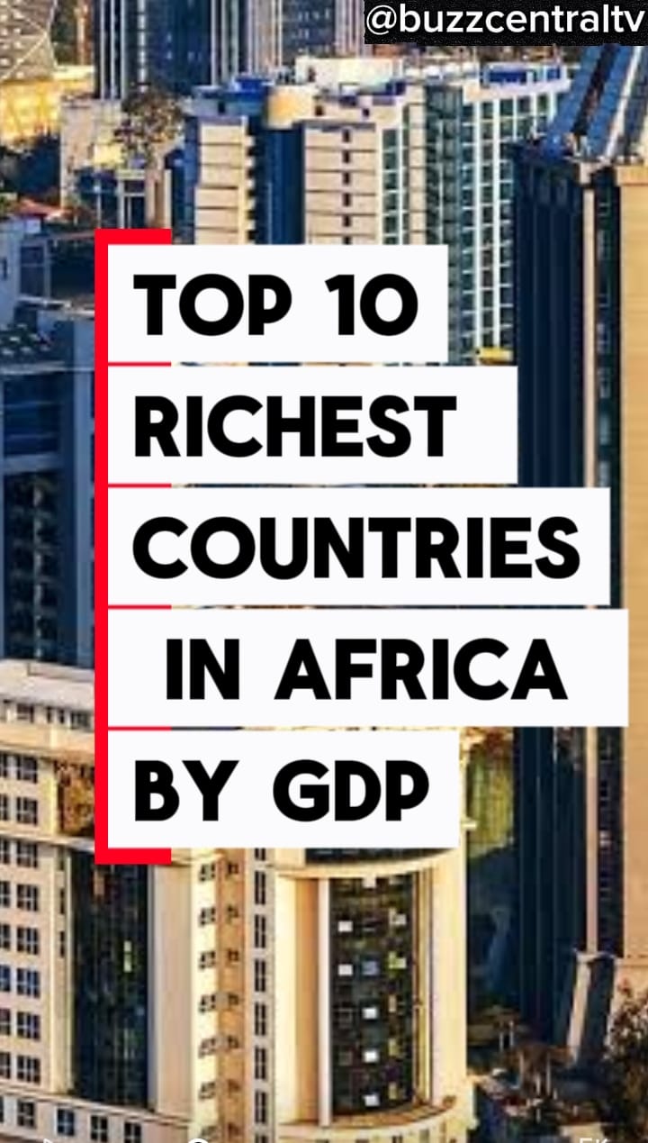 Top 10 Richest Countries in Africa by GDP #Top10 #Thanksgiving # ...