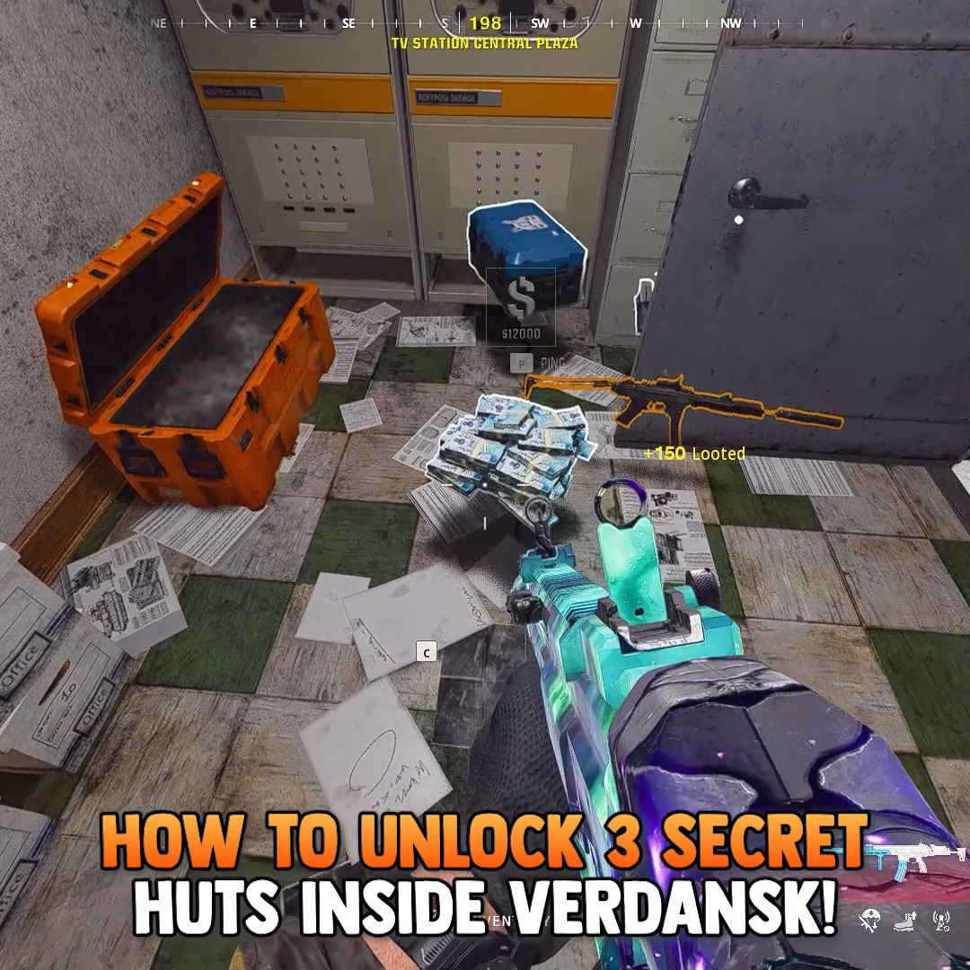 How To Open 3 SECRET Huts On Verdansk! 😎 | COD Station | Facebook