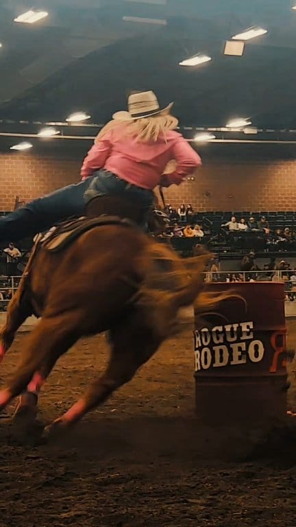 Rogue Rodeo killed it night 1 of Iowa Horse Fair 2025 catch um in ...