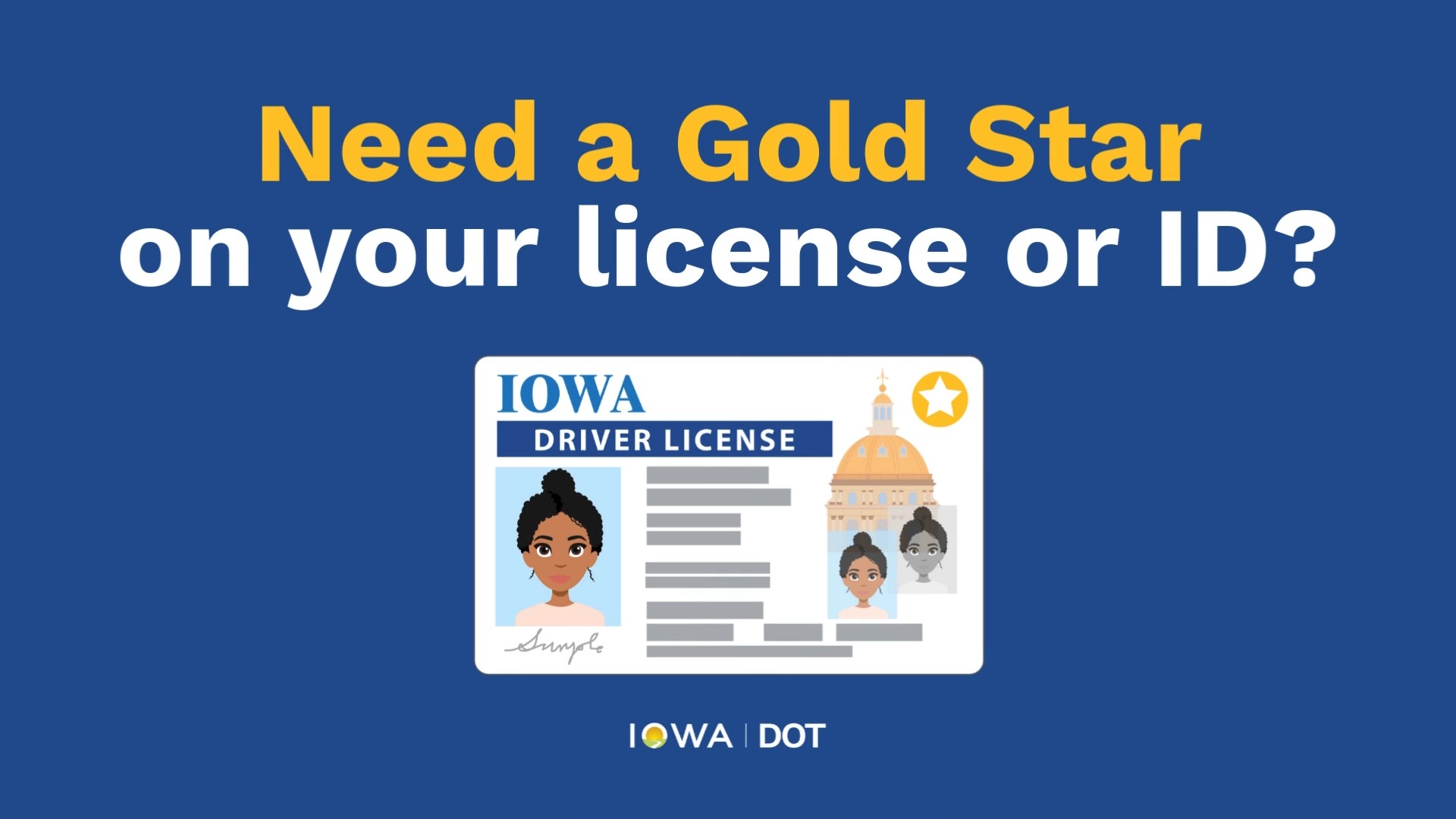 Getting a REAL ID gold star on your license or ID is as easy as 1-1-2 1 ...