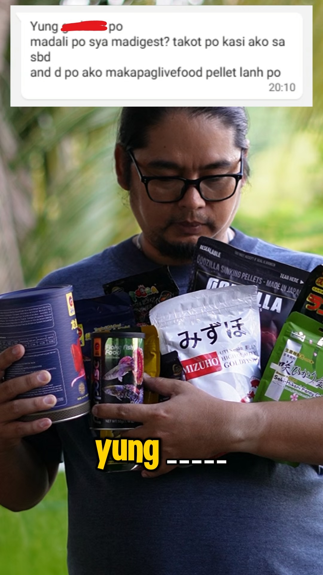 Ang high protien fish food mahirap ba idigest and cause ng SBD? # ...