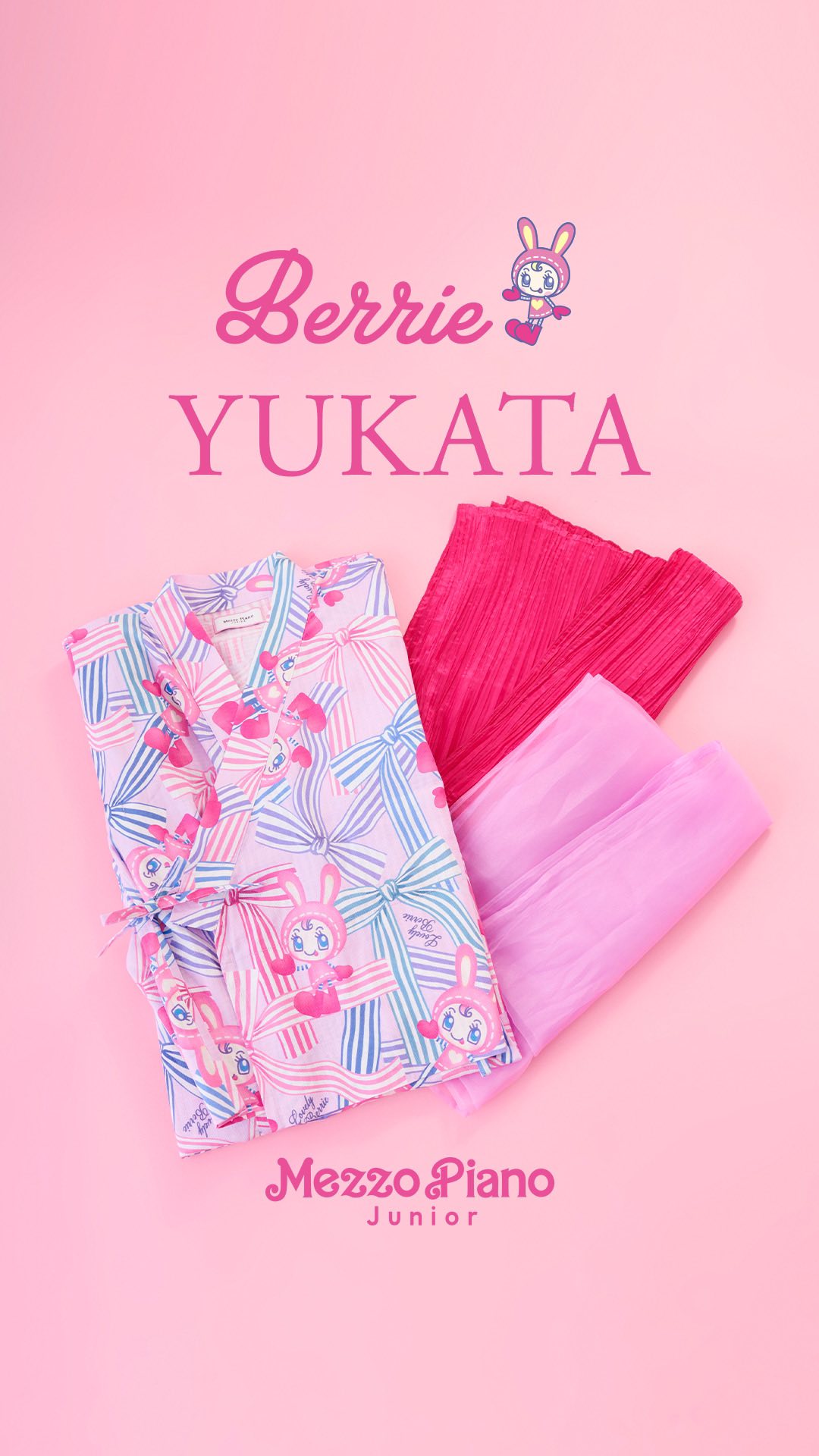 🎀Berrie's YUKATA🎀／ 【かわいい浴衣の帯の結び方解説動画】 ♡浴衣