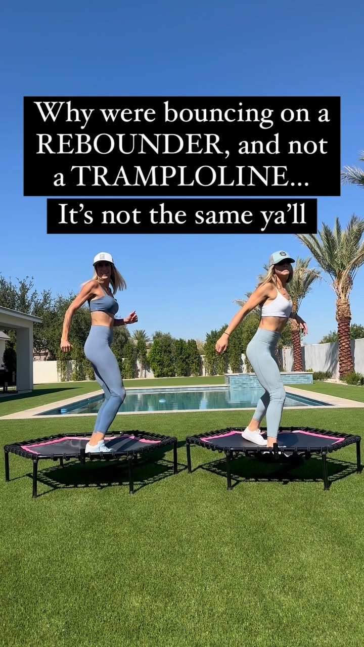 What’s the difference you ask! REBOUNDER vs the trampoline you may have ...