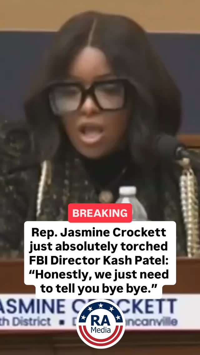 Really American - BREAKING: Rep. Jasmine Crockett just... | Facebook
